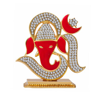 Om Ganesha Car Dashboard Ornament