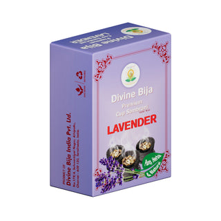 Cup Sambrani - Lavender